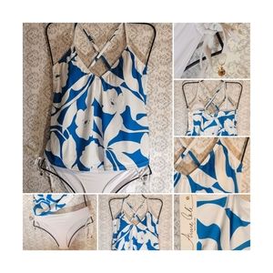 Vince Camuto Palm Tankini